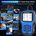 Autophix 7360 Multi-system Scanner for Toyota/ Lexus/Scion All System Car Diagnostic Tool Engine ABS EPB SRS BMS Oil BAT Reset