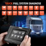 ANCEL HD3400 US Heavy Duty Truck Full System Diagnose HD Engine Analyze Basic Diagnostic DPF Regeneration Truck Diagnostic Tool