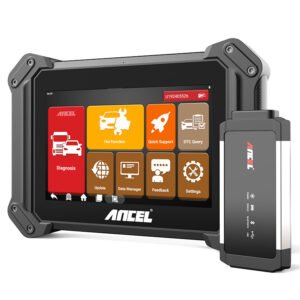 ANCEL V6 PRO+HD 2-in-1 OBD2 Scanner Full System Diagnostic Tools with 40+ Reset ECU Coding Automotive Tool for Heavy Truck and Car