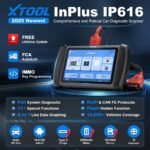 XTOOL IP616 OBD2 Scanner Automotive Car Diagnostic Tools