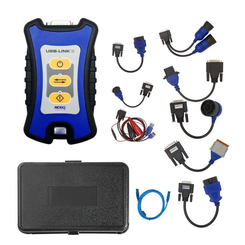 NEXIQ 3 USB Link BT + Software Diesel Truck Diagnostic Tool – Full Configuration