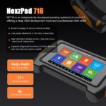 HUMZOR NP716 Professional Full System Diagnostic Tool Auto OBD2 Scanner+Lifetime Free Update