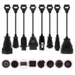 8PCS Truck Fault Detector Connection Line For AUTO DS150 TCS OBD2