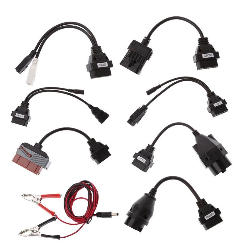 8-in-1 Automobile Inspection Line Diagnostic Tester Cable for AK DS150E TCS CDP Pro