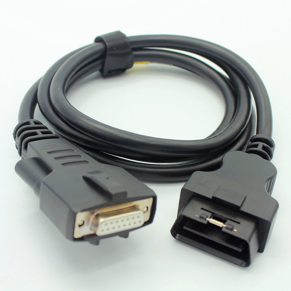 Diagnostic Programming Interface Cable OBD2 16pin to 15pin ICOM A3+B +C Car Cable For BMW ICOM NEXT A3
