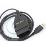 Automobile Fault Diagnosis Instrument OBD2 OBD II USB Cable VAG-COM KKL 409.1