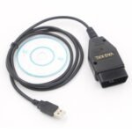 Automobile Fault Diagnosis Instrument OBD2 OBD II USB Cable VAG-COM KKL 409.1