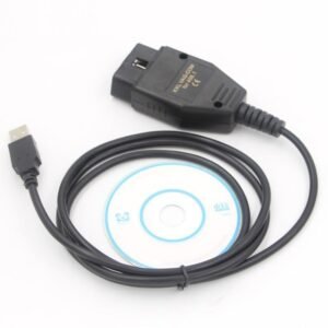 Automobile Fault Diagnosis Instrument OBD2 OBD II USB Cable VAG-COM KKL 409.1