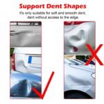 WOYO PDR100 Slide Hammer Big Dent Puller Automotive Body Surface Dent Repair Tools Paintless Cold Glue Dent Repair Pulling Kit