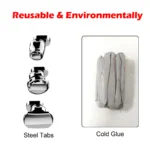 WOYO PDR100 Slide Hammer Big Dent Puller Automotive Body Surface Dent Repair Tools Paintless Cold Glue Dent Repair Pulling Kit