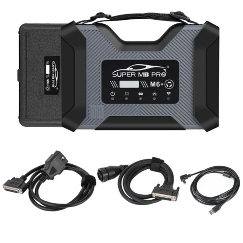 2025 Super MB Pro M6+ PRO for Doip Benz Diagnostic Tool Support BMW Aicoder E-SYS and Immercode, Bimmerlink APP (Truck Configuration)