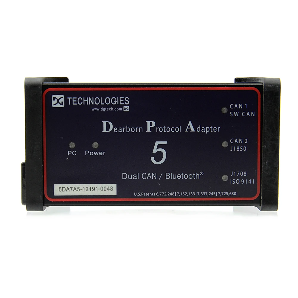 Professional DPA5 Dearborn Protocol Adapter 5 Bluetooth Heavy Duty Truck Scanner Multi-language Diagnositc Tool