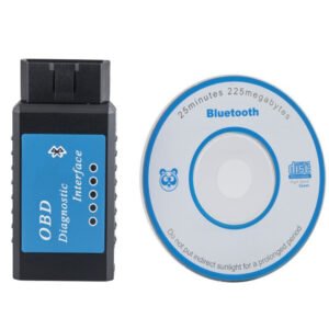 ELM327 F1 Bluetooth OBD2 OBDII Auto Diagnostic Scanner Tool Adapter For DOS And Windows Compatible With Torque Pro