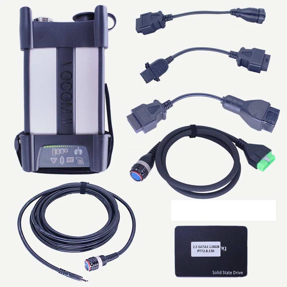 Vocom II VOCOM 2 88894000 V2.8.241 PT Truck Excavator Loader Fault Diagnostic Instrument with SSD