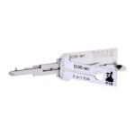 Lishi B106 GM37 2 in 1 Pick Decoder Tool Anti-Glare for Cadillac Non-Warded