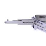 Lishi B106 GM37 2 in 1 Pick Decoder Tool Anti-Glare for Cadillac Non-Warded