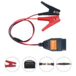 AERMOTOR Battery Charging Clamp Emergency Power Supply ECU OBD2 Connector Emergency Power Off Protector Memory Cable
