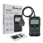 AERMOTOR V410 OBD2/EOBD Scanner Automotive DTC Lookup Code Reader Car Diagnostic Tools