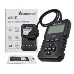 AERMOTOR V410 OBD2/EOBD Scanner Automotive DTC Lookup Code Reader Car Diagnostic Tools