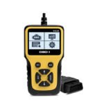 V311A OBD2 Car Code Reader with DTC BAT Shortcut Key Engine Fault Diagnosis Code Reading Card Automobile Fault Detection