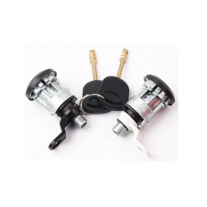 Car Door Locks Kit Left and Right Door Lock Cylinders for Ford Transit