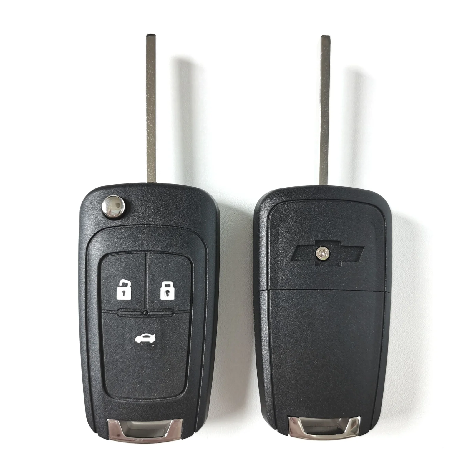 3 Buttons 433 MHz ID46 Chip Flip Remote Car Keys for Chevrolet Cruze