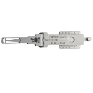 Lishi TOY2T V4 Cutout 2-in-1 Pick Decoder Single Lifter For Toyota Lexus