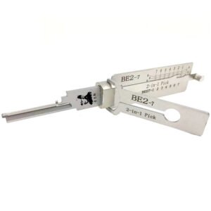 Lishi BE2-7 2-in-1 Pick & Decoder for BEST “A” 7 Pin SFIC Cylinders