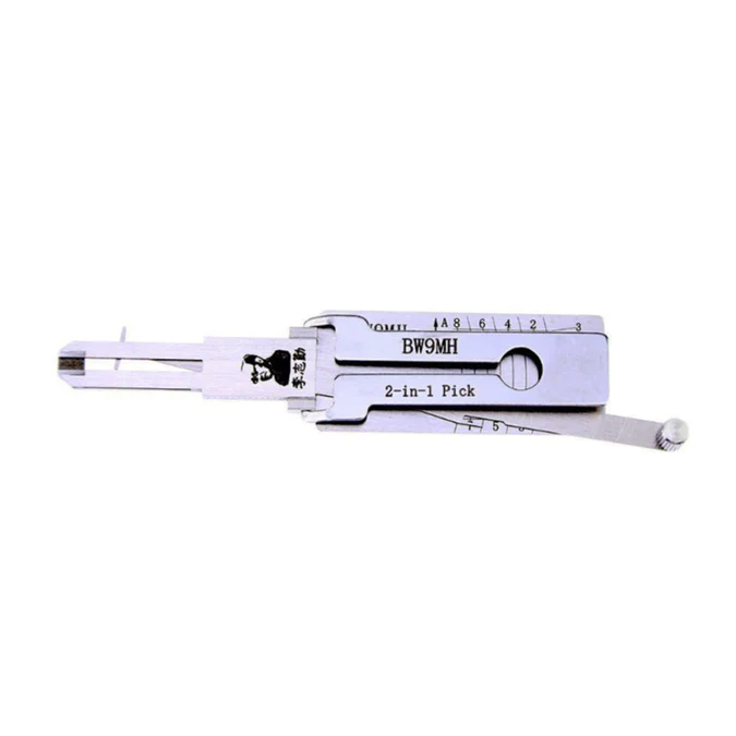 Lishi BW9MH 2-in-1 Anti Glare Decoder and Pick for BMW Motor Bikes