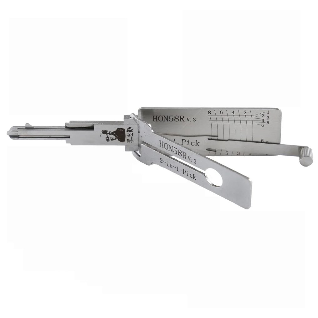Lishi HON58R V.3 2-in-1 Decoder and Pick for Honda, Acura, Holden, Isuzu