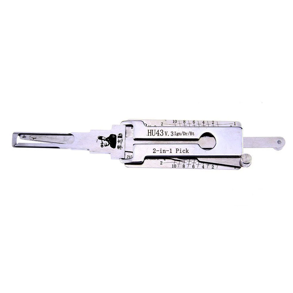 Lishi HU43 V.3 2-in-1 Decoder and Pick for Opel