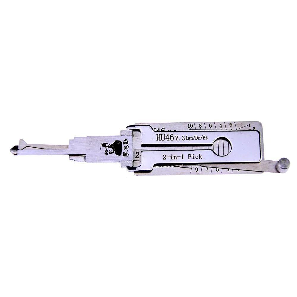 Lishi HU46 V.3 2-in-1 Decoder and Pick for Daewoo/Chevrolet/Vauxhall/OPEL