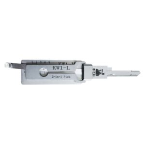 Lishi KW1-L 2-in-1 Pick & Decoder Left Hand Reverse for 5-Pin Kwikset Keyway