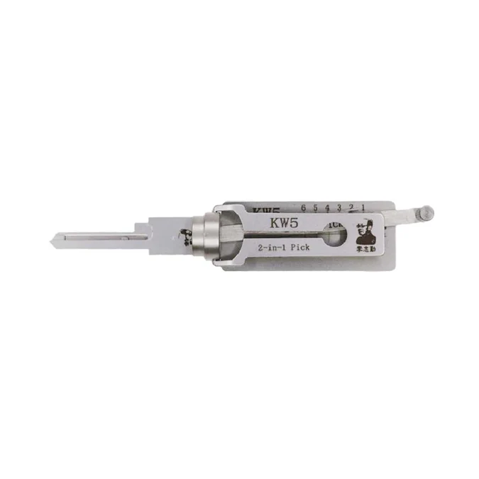 Lishi KW5 2-in-1 Pick & Decoder for 6-Pin Kwikset Keyway