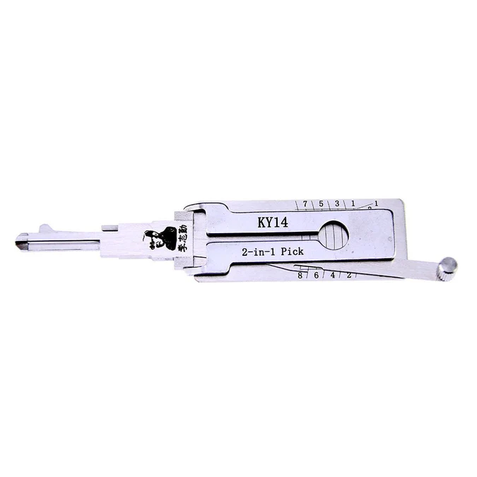 Lishi KY14 2-in-1 Decoder and Pick for KIA