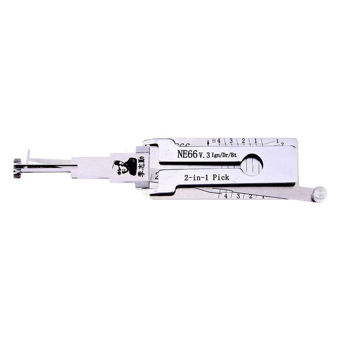 Lishi NE66 V.3 2-in-1 Decoder and Pick for VOLVO S80 XC90 S60