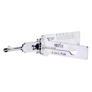 Lishi NE71R 2-in-1 Decoder and Pick for Honda [Flat 10 Cut]