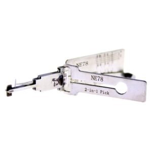 Lishi NE78 2in1 Decoder and Pick for Peugeot Citroën