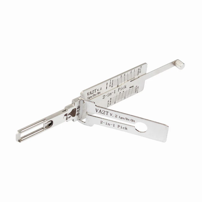 Lishi VA2T V.2 2in1 Decoder and Pick for Peugeot Citroen