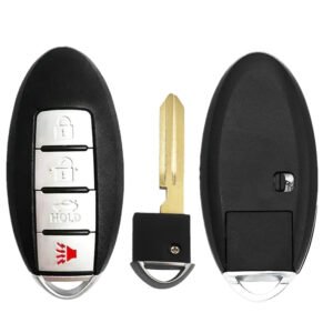 4 Buttons Car Key Shell for Nissan Teana, Qashqai, Sylphy, Livina, Tiida, X-Trail