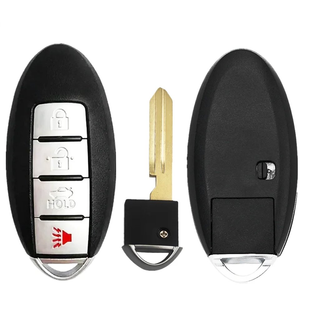 4 Buttons Car Key Shell for Nissan Teana, Qashqai, Sylphy, Livina, Tiida, X-Trail