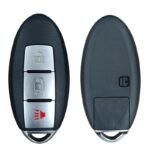 3 Buttons Car Key Shell for Nissan Qashqai, Sylphy, Livina, Tiida, Teana and X-Trail with Rotary Start