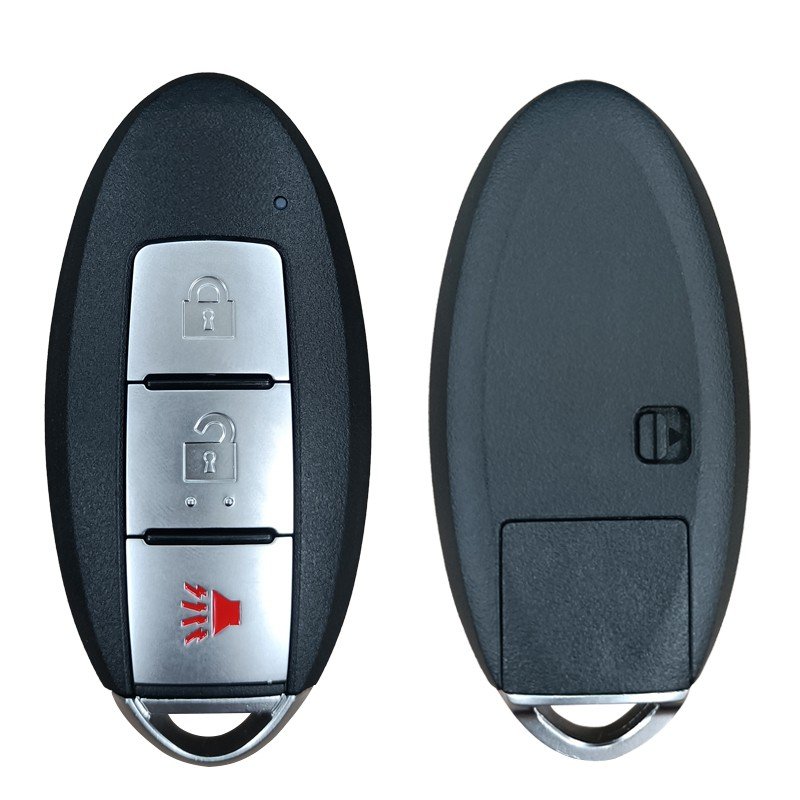 3 Buttons Car Key Shell for Nissan Qashqai, Sylphy, Livina, Tiida, Teana and X-Trail with Rotary Start