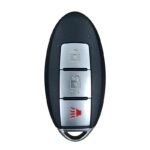 3 Buttons Car Key Shell for Nissan Qashqai, Sylphy, Livina, Tiida, Teana and X-Trail with Rotary Start