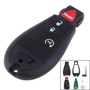4 Buttons 433mhz Car Key Remote Control for DODGE GQ4-53T