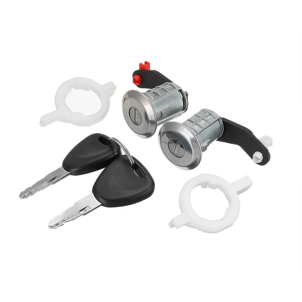 New Door Lock Barrel Set LH RH 2 Keys for Renault Master 1998-2016 OE:7701470944 7701470945