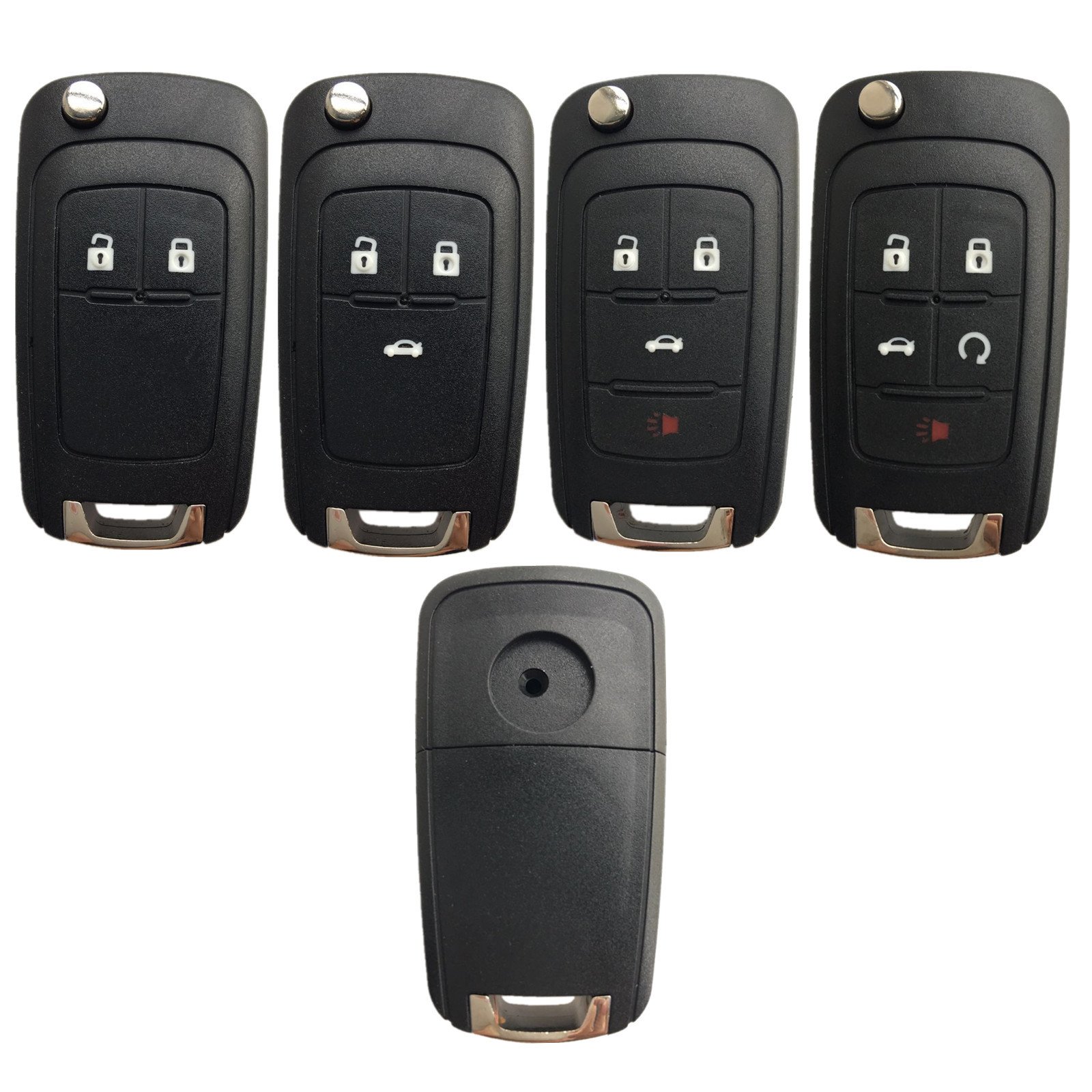 5pcs Car Key Shell for Buick for Opel