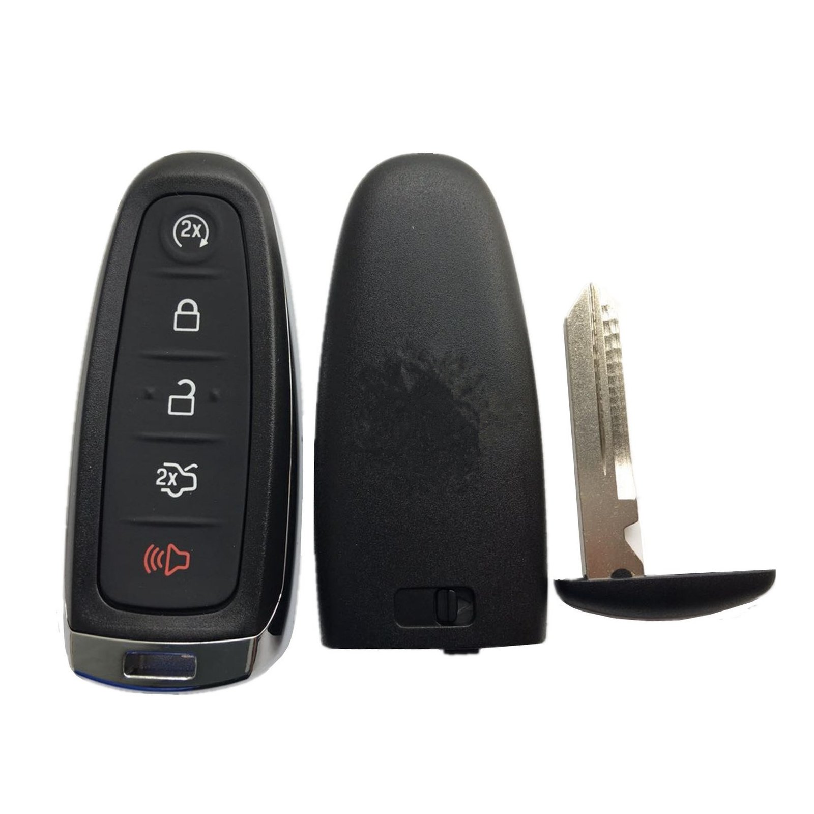 5-button Car Key Shell for Ford Edge Focus Mondeo