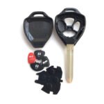 5pcs 3 Buttons Car Key Shell Applicable to Toyota Camry Reiz