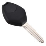 4-button Car Key Shell Right Slot with Keychain for Mitsubishi